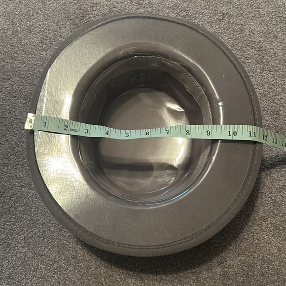 Flat brim fedora NWOT - Picture 5 of 9